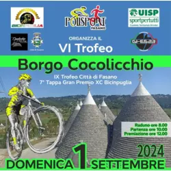 Bicinpuglia, torna il Gran Premio XC: si va a Fasano