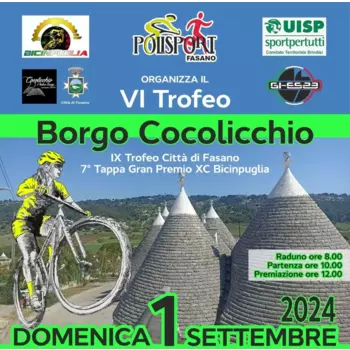 Bicinpuglia, torna il Gran Premio XC: si va a Fasano